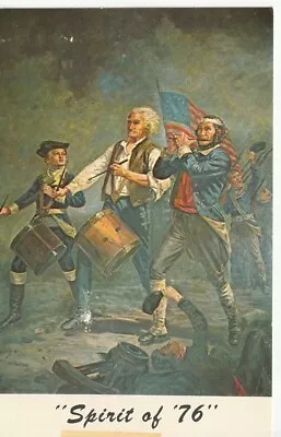 1973 Unposted PC  Spirit Of '76  Yankee Doodle Painting By A.M Willard • $6