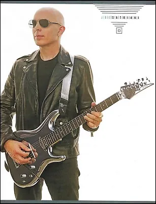 Joe Satriani Ibanez JS Series New Chrome Boy Guitar 8 X 11 Pin-up Photo Print • $4