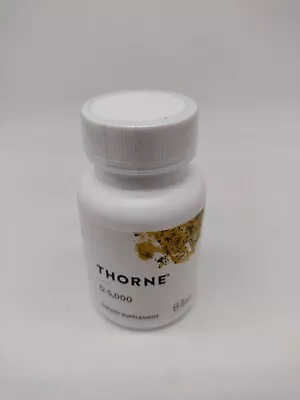 Thorne Vitamin D-5000 D3 Supplement 60 Capsules 5000iu Support Exp 02/2026 • $15.15