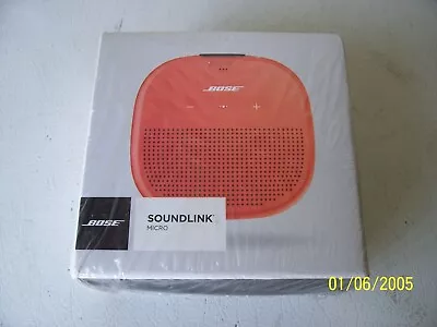 Bose Soundlink Micro Bluetooth Portable Speaker Orange Brand New Factory Sealed • $95