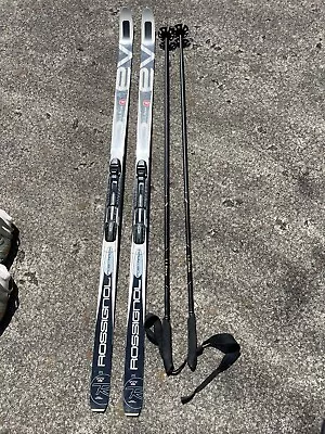 Rossignol Evo Trail Positrack Cross Country Skis W/ LL Bean Poles • $119
