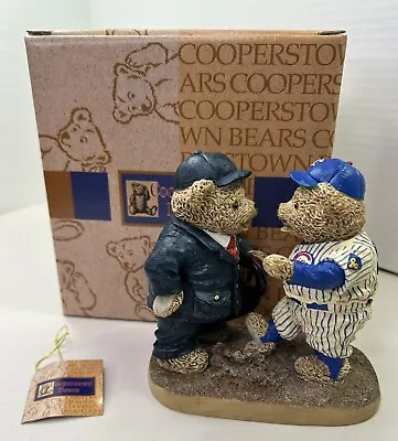 Cooperstown Bears “The Rhubarb” 1969 Chicago Cubs And Umpire Bears • $16.99