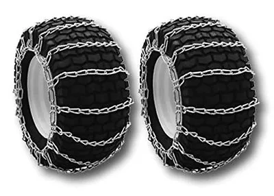 OakTen Set Of Two Tire Chain Fits 22x9.5x12 22x11x10 23x10x12 23x10.5x12 2-Link • $51.29