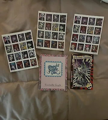 Monster High Rare Journals (Lagoona Rochelle Honey) Stickers & Repl.Accs LOT • $10.99