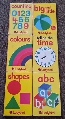 £12.95 • Buy Ladybird: Early Learning - My First Learning Books X 5 HB Books ABC Time Big K9
