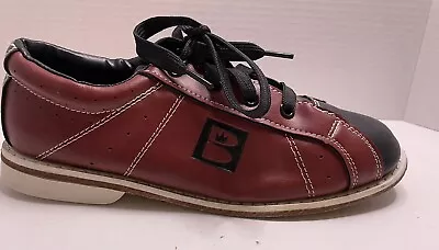 Brunswick Unisex Rental Shoes Vintage Retro Red Black 6/8 • $21.50