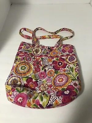 VERA BRADLEY’S Clementine Tote Toggle Close Floral  Bag • $15.99