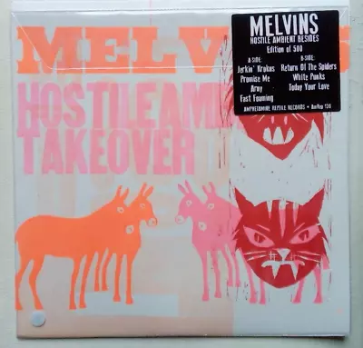 MELVINS HOSTILE AMBIENT BESIDES LETTERPRESS LP /100 Nirvana Mudhoney Amrep Ipeca • $123.09