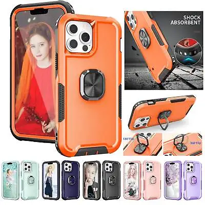 $13.26 • Buy For IPhone 14 Pro Max 11 12 13 Mini XS 6 7 8+ Heavy Duty Hybrid Stand Case Cover