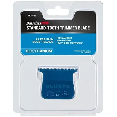 BaBylissPRO Standard-Tooth DLC Blue T-Blade | FX707BL • $36