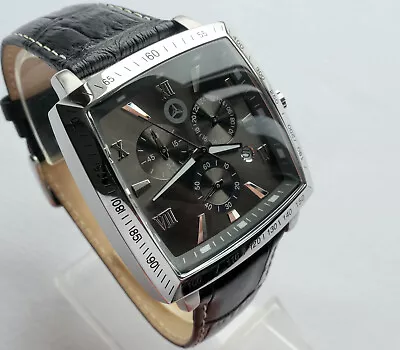 Mercedes Benz Classic Car Accessory Carre Retro Racing Design Chronograph Watch • $313.65