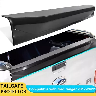 High Gloss Black Tailgate Cap Cover Trim For Ford Ranger 2015-2022 PX MK2 MK3 • $68.40