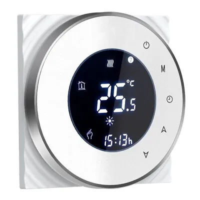 Electric Underfloor Heating Thermostat Programmable Temperature Control NEW • £16.99