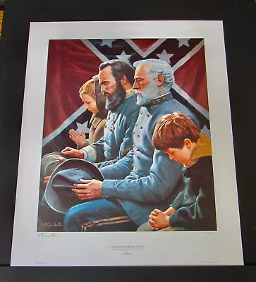 Mort Kunstler - The Generals Were Brought To Tears  - MINT CONDITION • $475