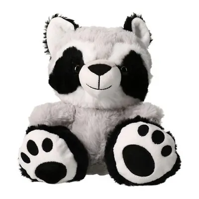 Cute & Cuddly  Plush Animals With Big Feet--Raccoon   8.5  • $14.99