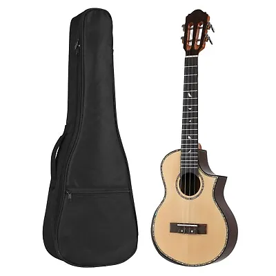 High End All Solid 26'' Tenor Ukulele Top Solid Spruce And Back Rosewood Ukelele • $159.99