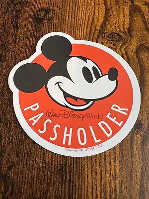 MICKEY MOUSE WDW Official Disney Annual Pass Holder Magnet Disney Gift • $0.99