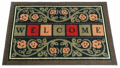 Double Door Welcome Outdoor Floor Mat Heavy Duty Large Coir Doormat Front Porch • $19.85