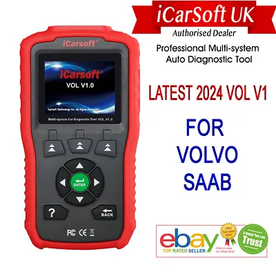 LATEST ICarsoft VOL V1 FOR VOLVO SAAB Professional Multi-System Diagnostic Tool • $120.01