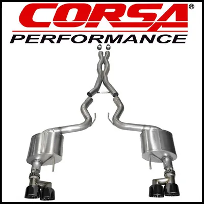 Corsa Xtreme 3  Dual Cat-Back Exhaust System Fit 2015-2018 Ford Mustang GT 5.0L • $1835.99