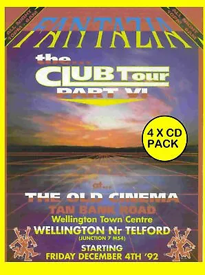 Fantazia - Club Tour - 6 -  1992 - CD Pack • £9.99