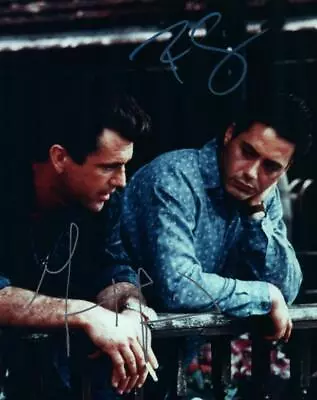 Mel Gibson Robert Downey Jr 8x10 Autographed Photo Signed Picture Amazing COA • $94.25