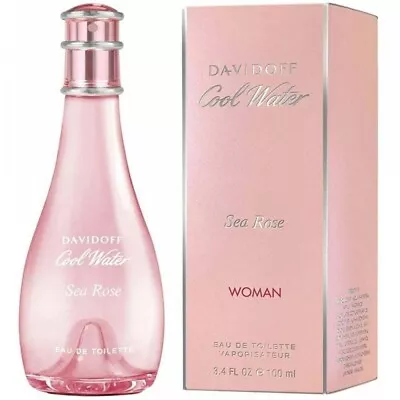 Davidoff Cool Water Sea Rose Eau De Toilette 100ml EDT Spray - Brand New • £30.93