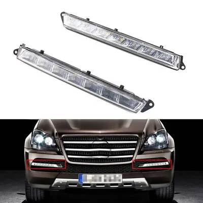 2x LED Front Bumper Driving Light Fog Lamp L & R For Mercedes X164 X166 GL-Class • $49.81