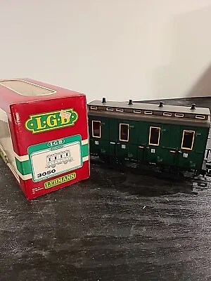 LGB 3050 G Scale European 4-Wheel Illuminated Passenger Car LN/Box • $45