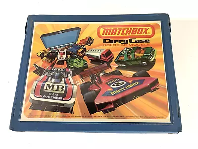 1976 Matchbox Carry Case Vinyl Holds 48 Models Lesley Products Corp. • $10