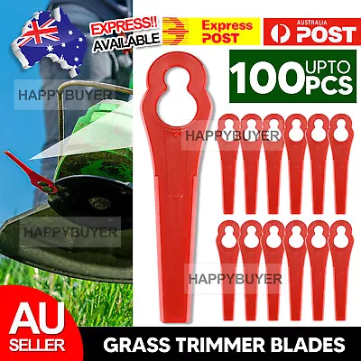 Up To 100pcs Plastic Grass Trimmer Blade For Ozito Kuller Bosh Garden Lawn AU • $6.85