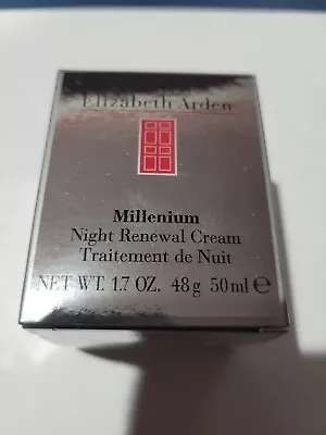 Elizabeth Arden Millenium Night Renewal Cream 50 Ml 1.7oz  New In Box • $23.24