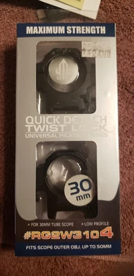 $15 • Buy UTG SCOPE MOUNT 30 Mm #RG2W3104