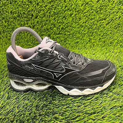 Mizuno Wave Creation 20 Womens Size 6 Black Running Shoes Sneakers J1GD190103 • $39.99