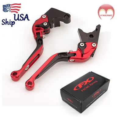 For Honda VTX1300 2003-2007 2008 CNC Foldable Extendable Clutch Brake Levers US • $35.77