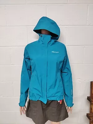 Marmot Minimalist Gore Tex Rain Jacket Women’s Waterproof XS Mint Green • $43