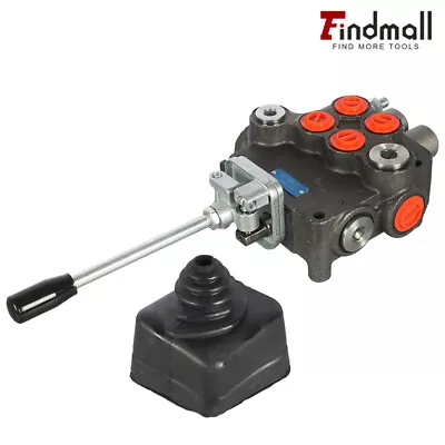 Hydraulic Directional Control Valve For Tractor Loader 2 Spool 21GPM W/Joystick • $95