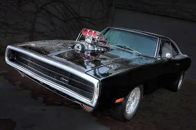 Dodge Charger 1970 Fast And Furious Canvas 20x30 Wall Art Picture Print Uk • £22.99