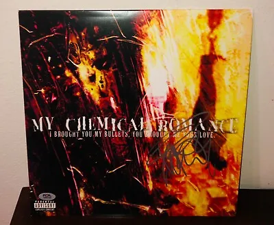 Frank Iero My Chemical Romance I Brought You My Bullets Signed Vinyl LP PSA B • $399.99