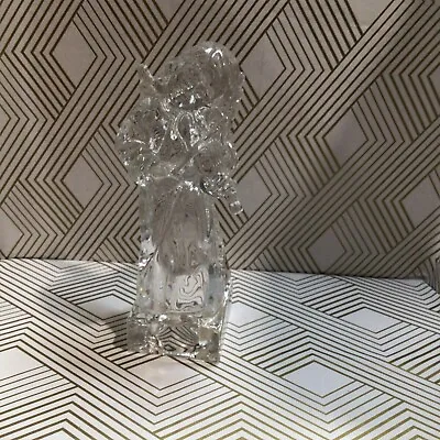 Vtg Mikasa Angel Playing Harp Figurine Herald Collection Lead Crystal Germany • $15