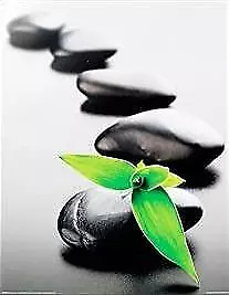 Zen Stones Spa Green Poster Large 24 X 36 Meditation Tranquility Art Print - New • $13.95