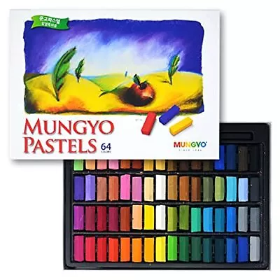 Mungyo Non Toxic Square Chalk Soft Pastel 64 Count (Pack Of 1) Multicolor  • $13.36