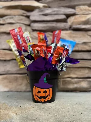 Halloween Trick Or Treat Candy Gift | Halloween Fall Treat Candy Bouquet Gift • £28.94