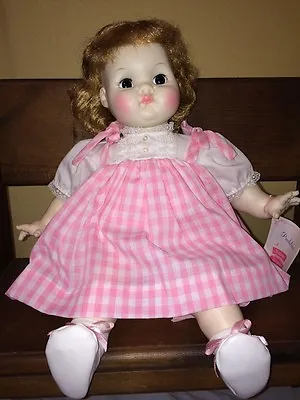 Vintage 1965 Madame Alexander Puddin Baby Doll Ma9000 Pink Dress 20  • $265.73