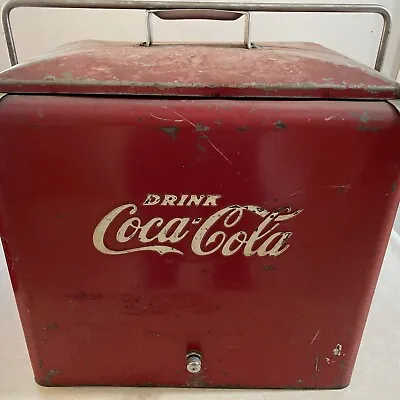 Vintage Coca Cola Coke Soda Bottle Cooler Louisville KY • $219.99