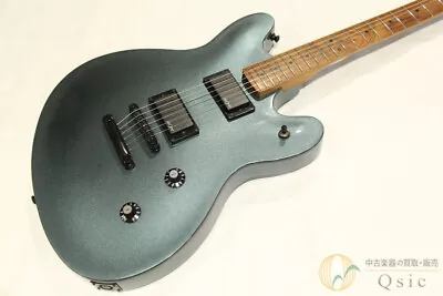 Squier By Fender Contemporary Active Starcaster Roasted Maple Fingerboard Gunmet • $533