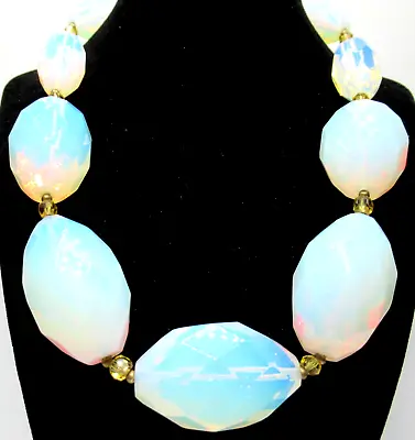 BUTLER & WILSON Massive Opalescence Beaded Necklace • $99.99