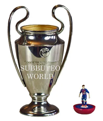 1018. THE UEFA CHAMPIONS LEAGUE TROPHY. 100mm High. Official Licensed Replica... • $68.37