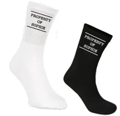 Personalised Valentines Funny Boyfriend Present Men’s Socks Wife Husband Gift • £6.75