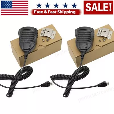 2-Pack MH-67A8J Mic For Vertex Standard VX-2100/2200/4600 Yaesu FT-450D Radios • $28.69